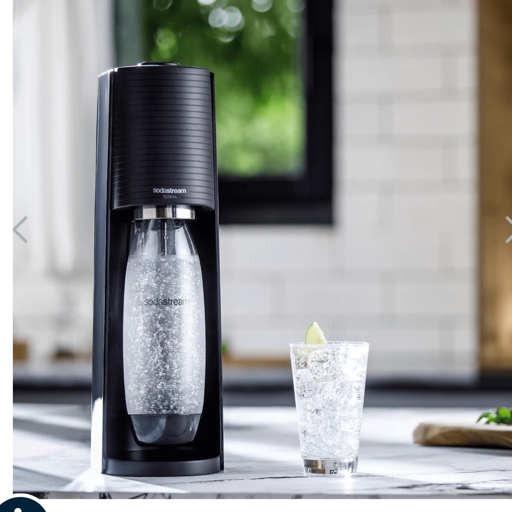 COPY - Terra, SodaStream's best-selling Sparkling Water Maker.